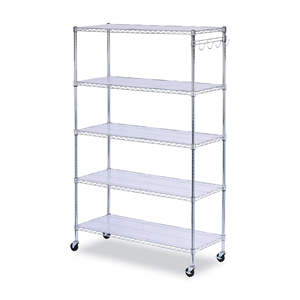 Five-Shelf Kit Silver 48x18x72 Each