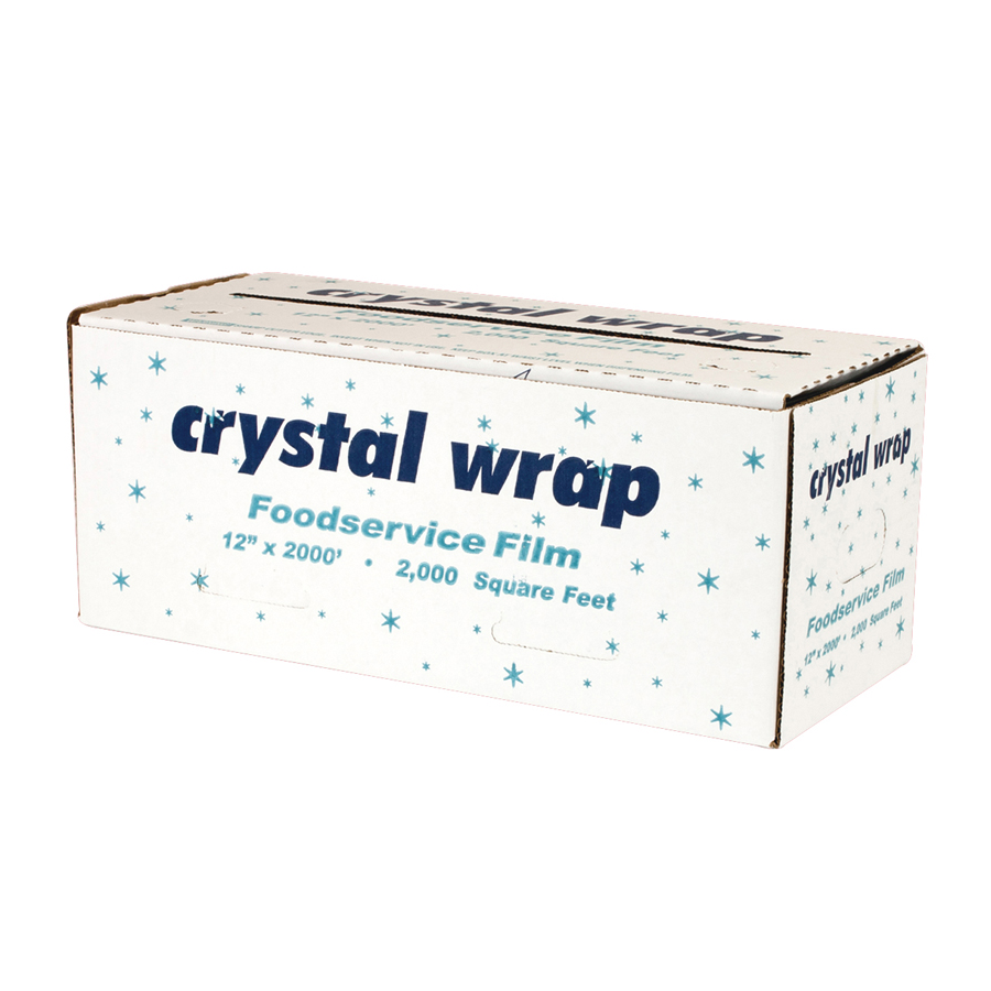Pvc Film Crystalwrap Cutterbox 12"X2000' Roll