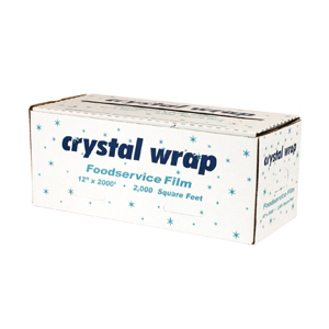 Pvc Film Crystalwrap Cutterbox 12"X2000' Roll
