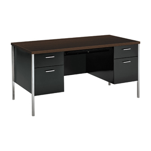 Desk 60x30x29.5 Mocha/Black Each