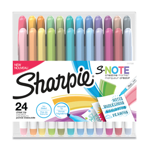 Asstd Creative Markers Chisel Tip 24/pk