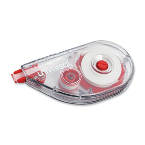 Correction Tape White Side Appl 0.2" 6/pk